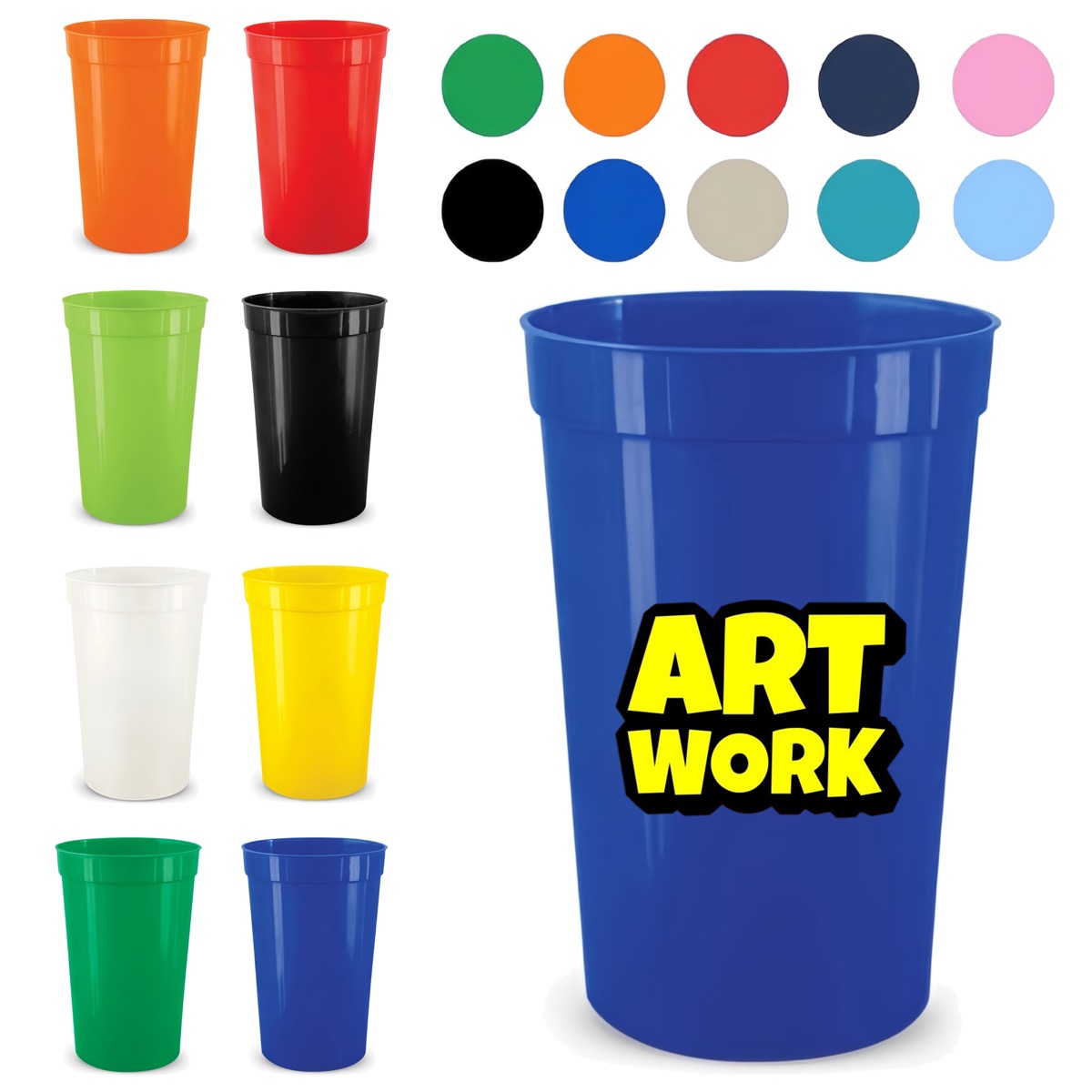 Reusable Plastic Stadium Cup 2