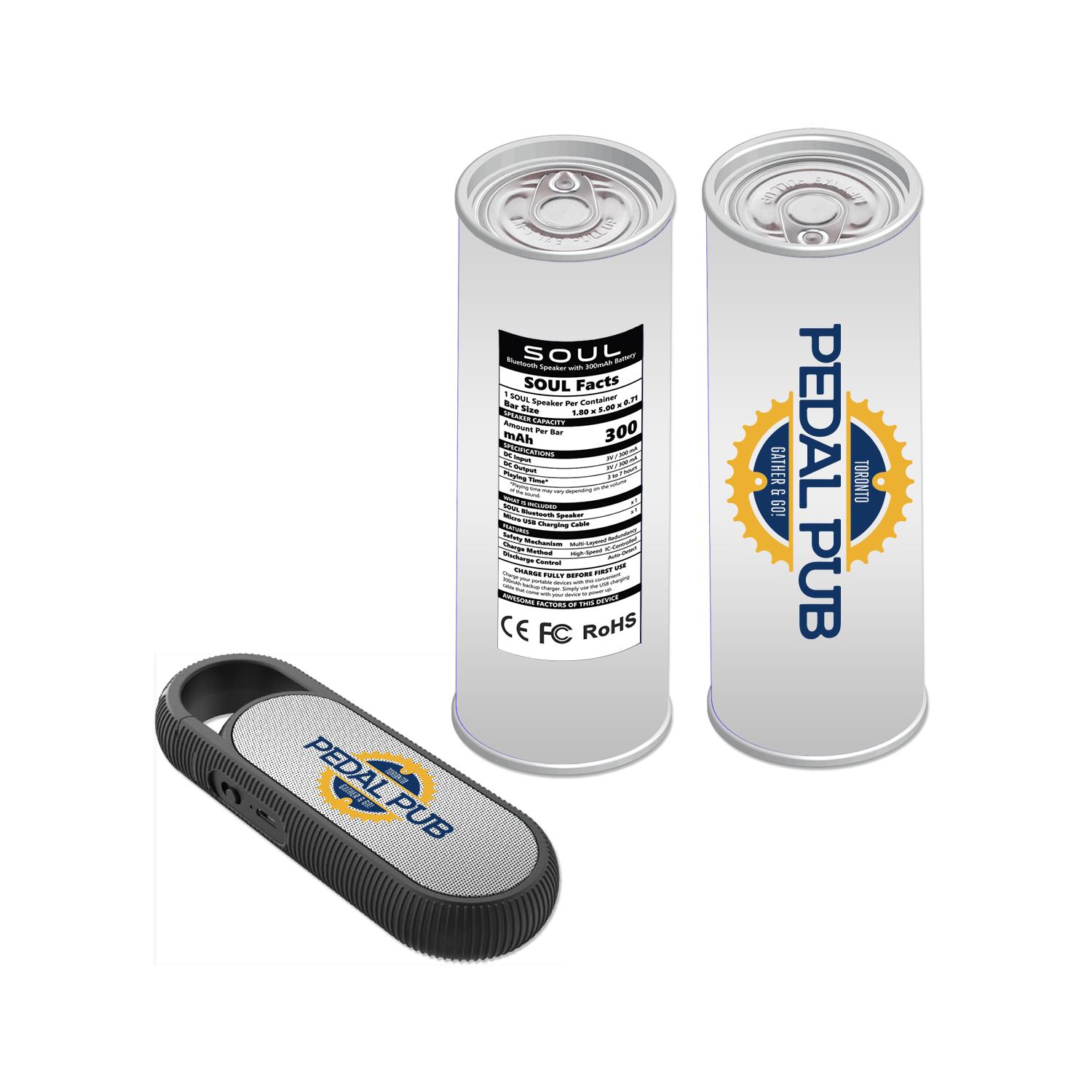 Soul Speaker with Band Can Packaging 1