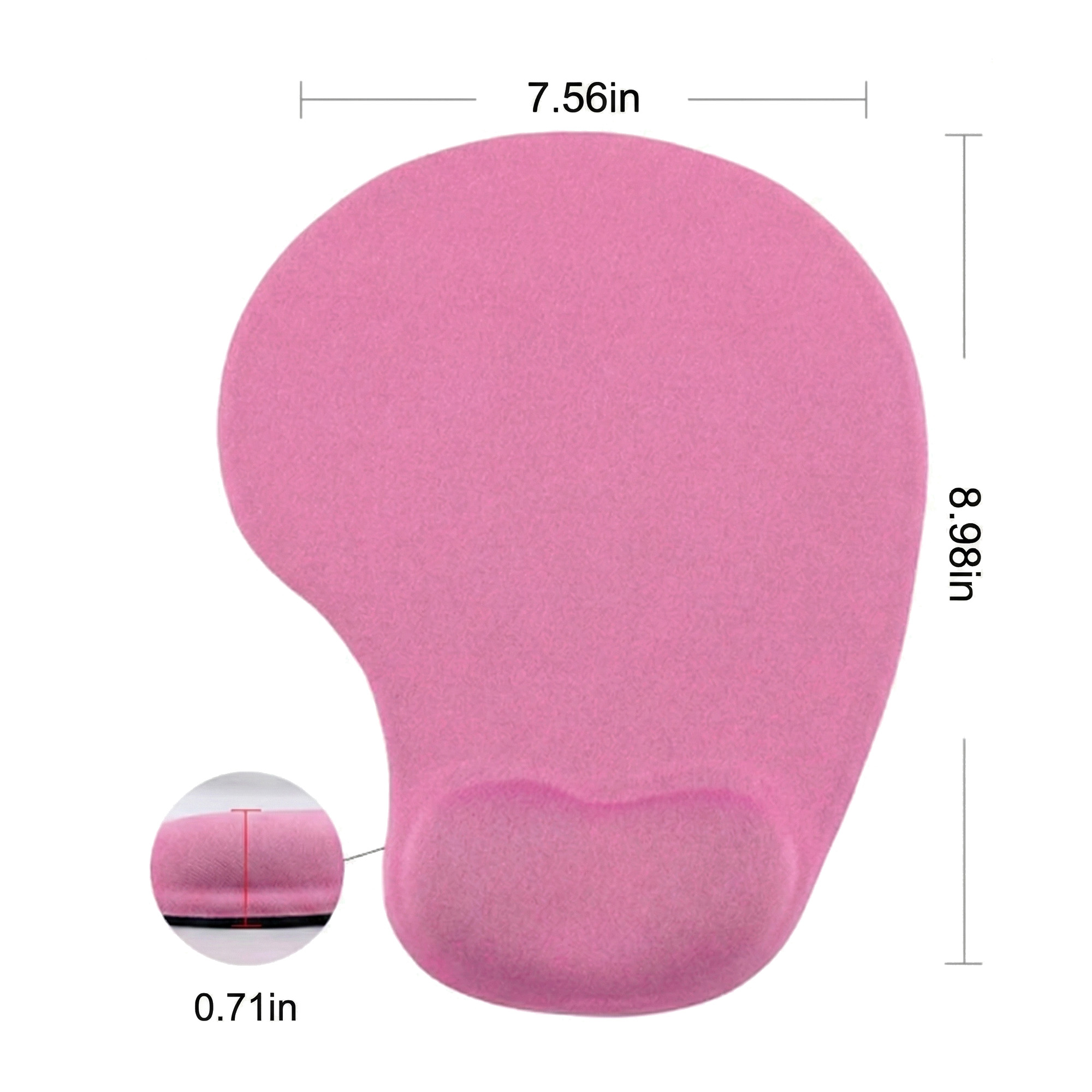 Ergonomic Silicone Gel Wrist Rest Mouse Pad 3