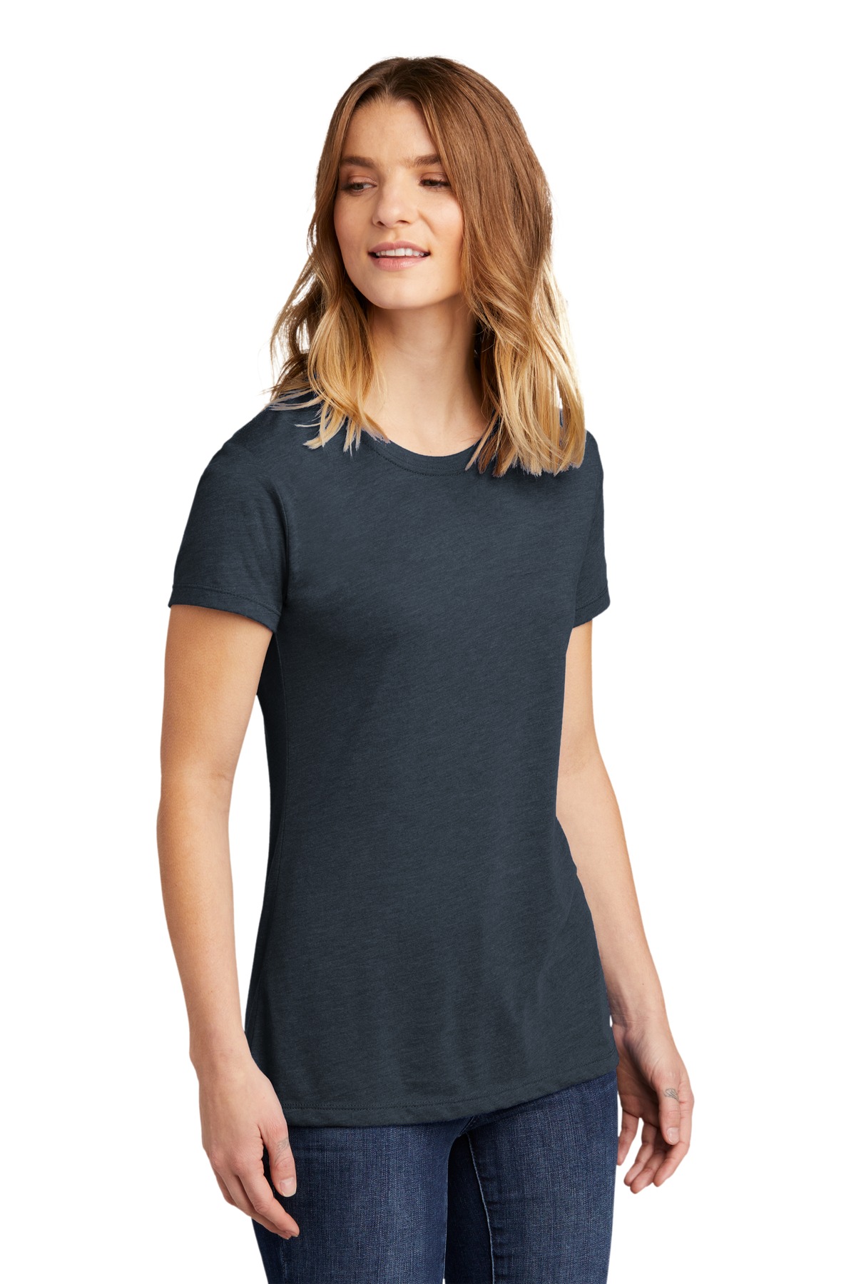Next Level Apparel Women's CVC Tee. NL6610 67