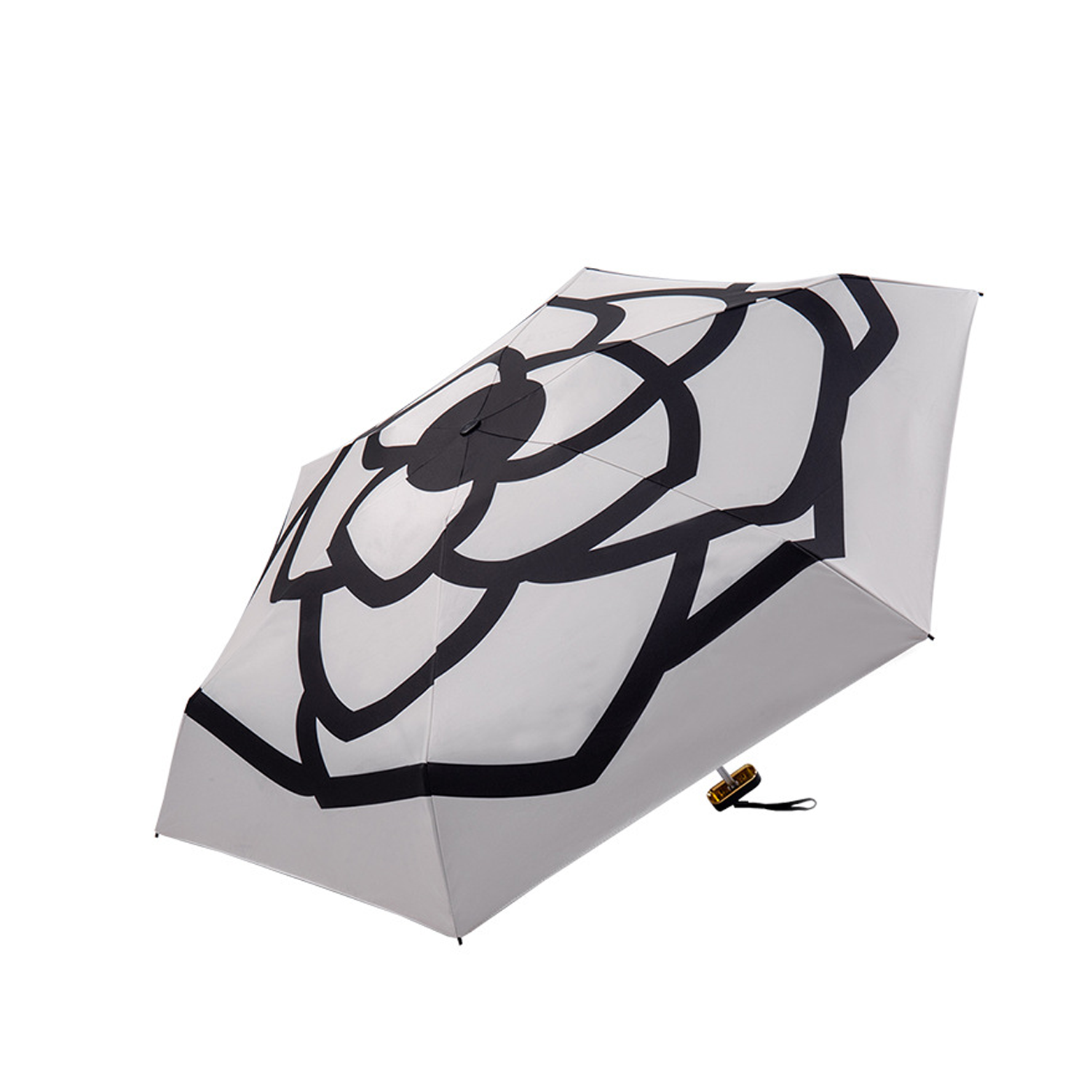 Camellia Floral 21-Inch 8-Rib Umbrella 2