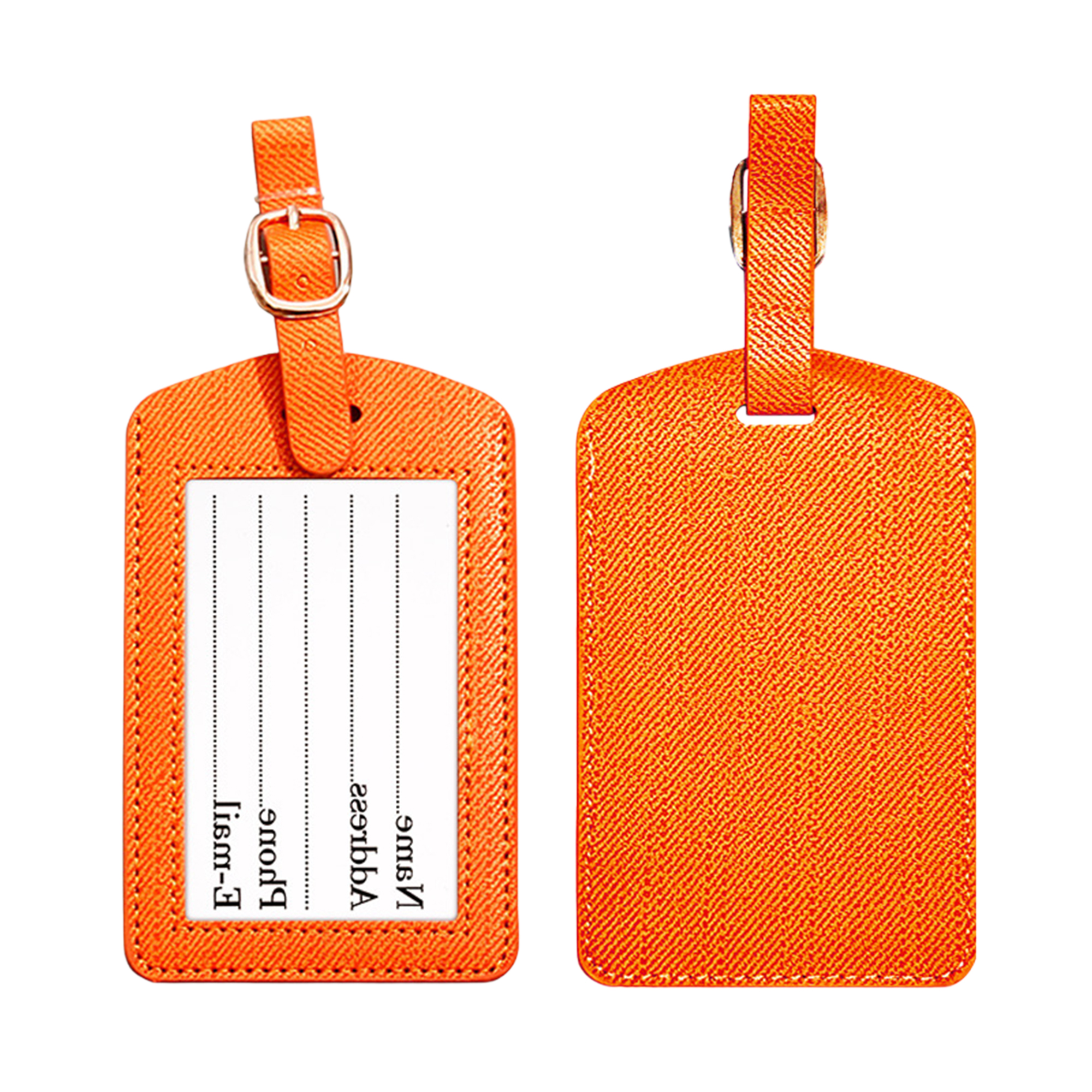 Thickened PU Luggage Tag 3