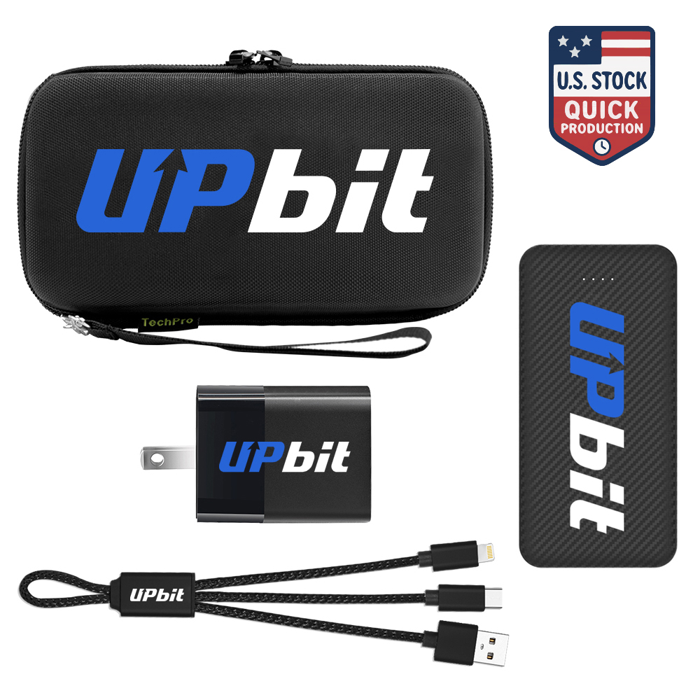 ChargeMaster Travel Kit with 10,000mAh Power Bank, Wall Charger & USB-C/Lightning Cable 8