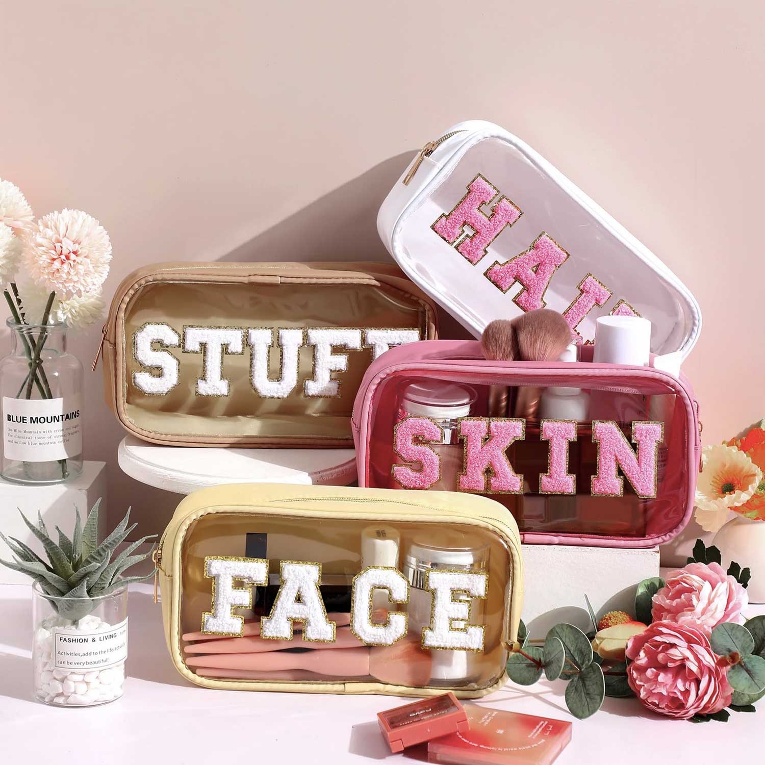 Custom Transparent Cosmetic Case - Leakproof Shower Bag 15