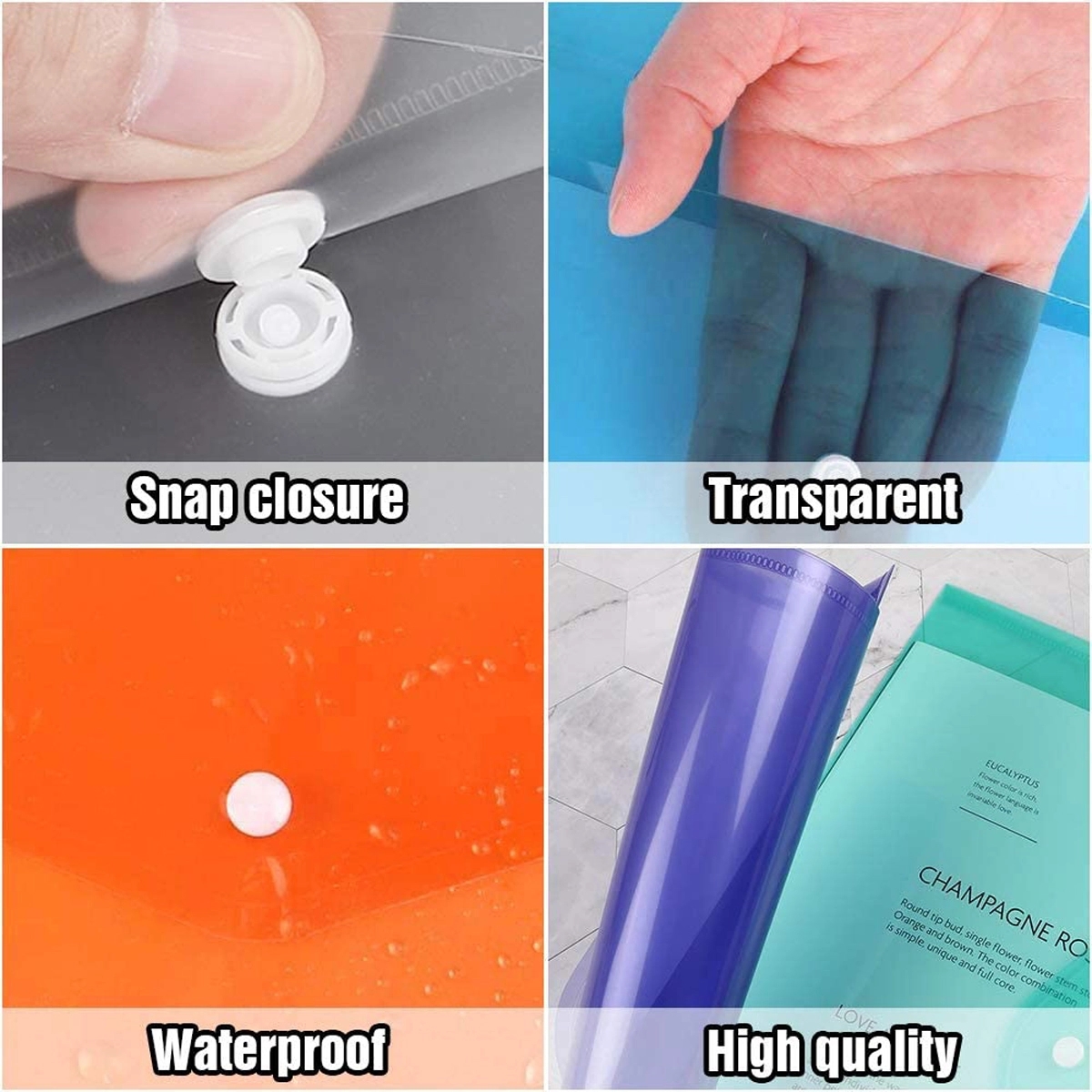 Clear Plastic File Folders 5