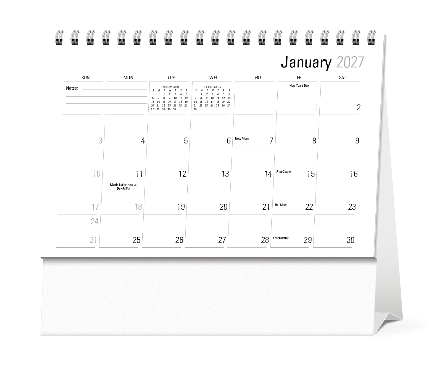 Triumph® Calendars Large Econo Desk Calendar 22