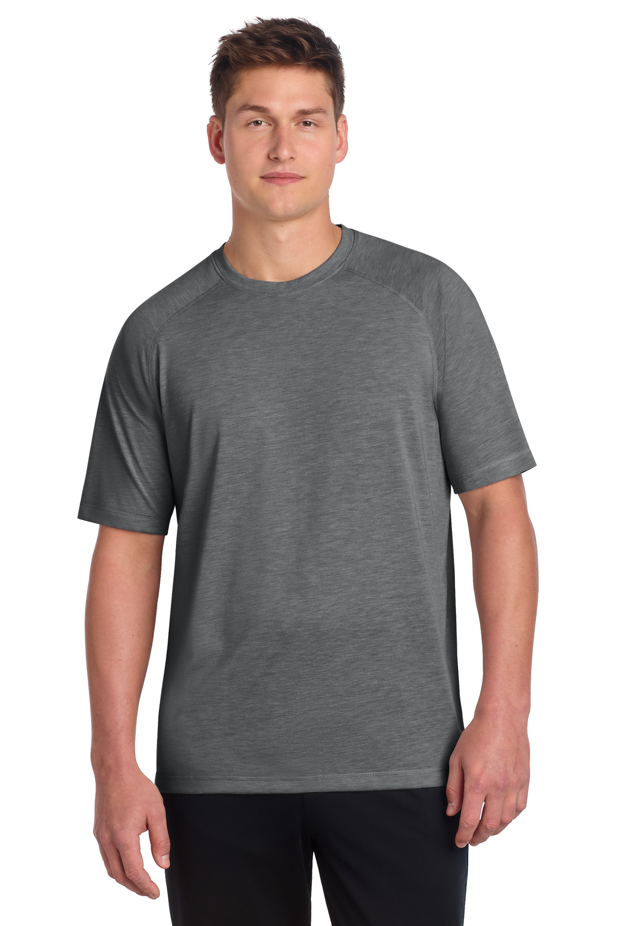 Sport-Tek PosiCharge Tri-Blend Wicking Raglan Tee. ST400 126