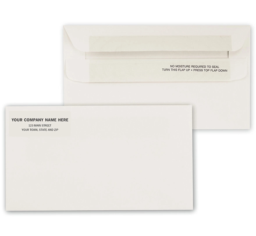 Envelopes, Number 6 3/4 self-seal, white 1