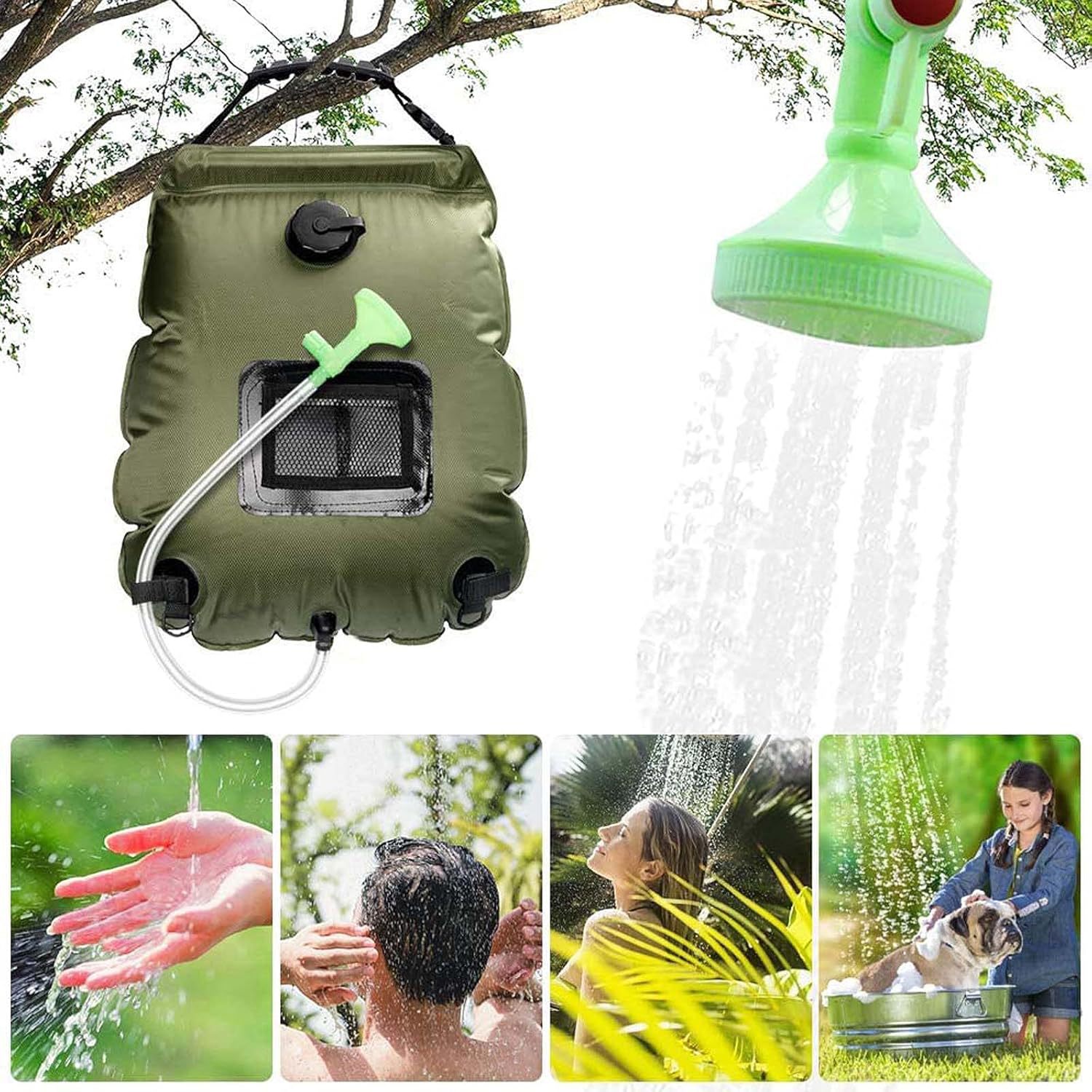 Solar Camping Shower Bag 2