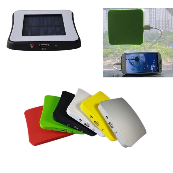 Solar charger with sucker 2