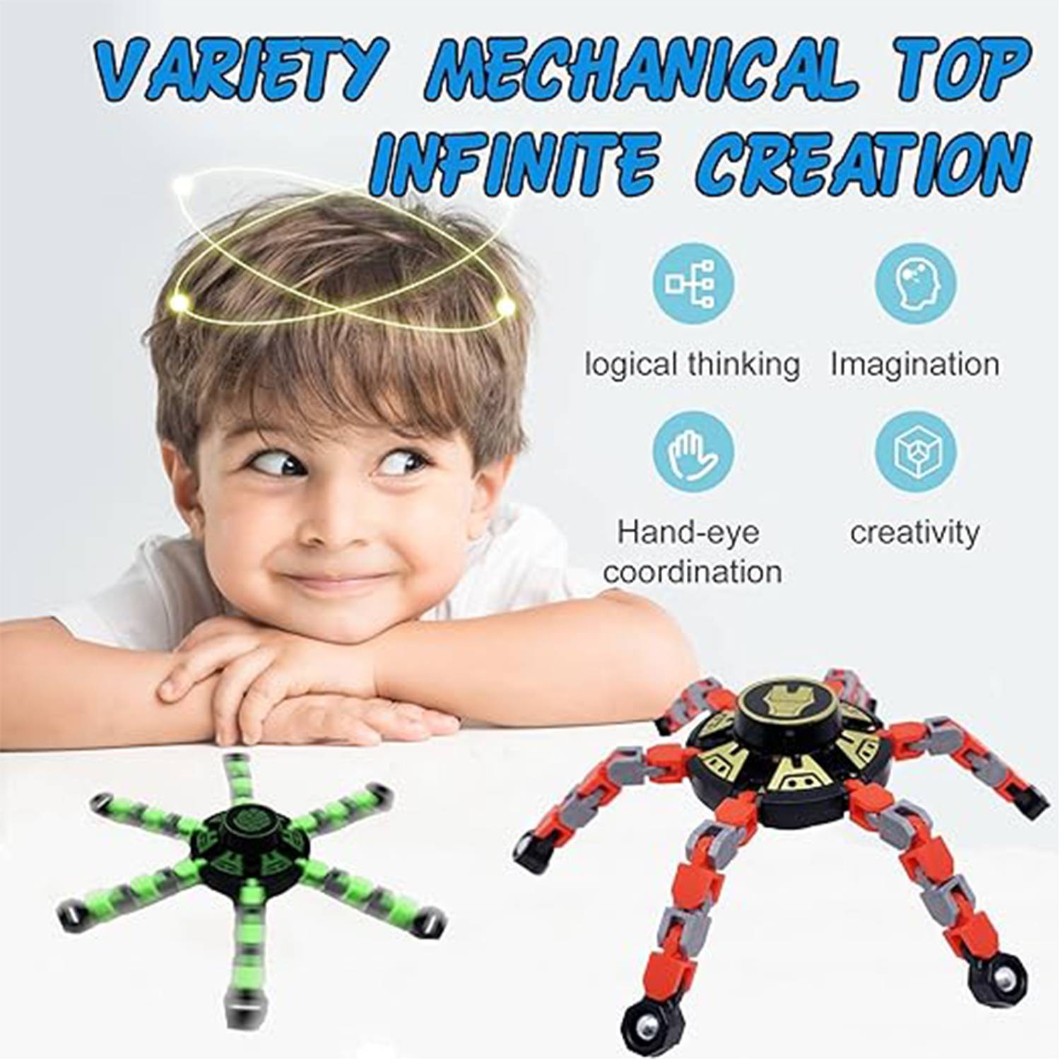 Anxiety Stress Relief Reducer Hand Spinner Toy 6