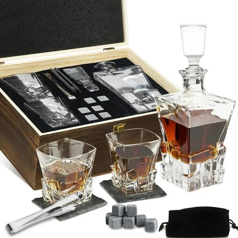 Whiskey Decanter Set 4