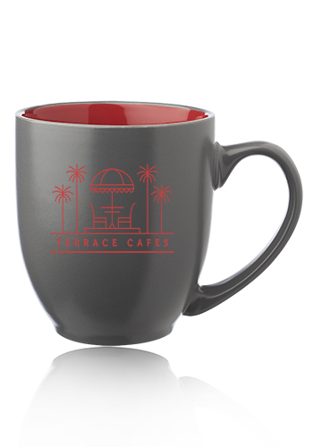 16 oz. Pop Out Bistro Two Tone Coffee Mugs 9