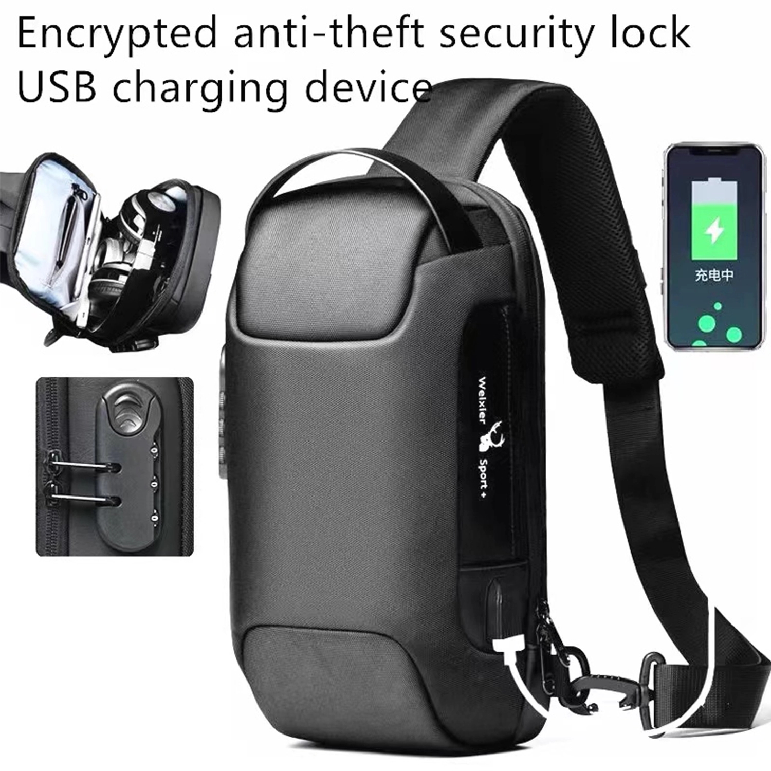 Men's Chest Bag 7