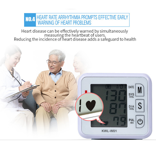 Automatic Accurate Wrist Blood Pressure Monitor 3
