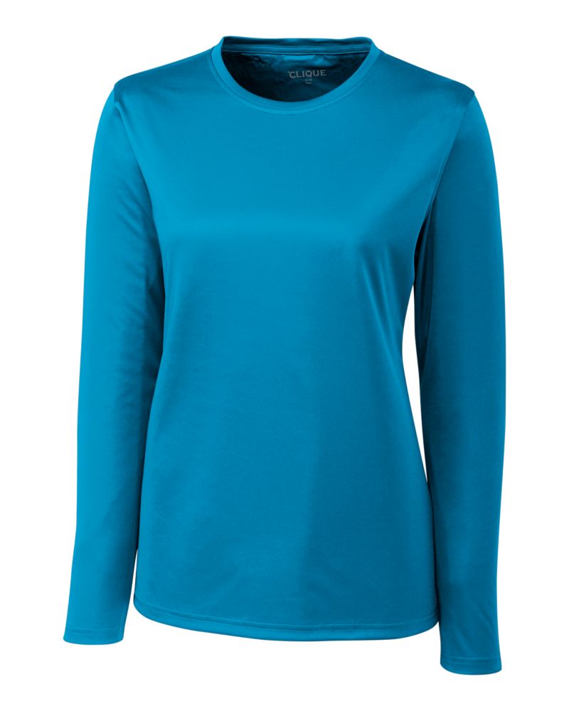 Clique Spin Solution-dyed Performance Jersey Womens Long Sleeve Tee 42