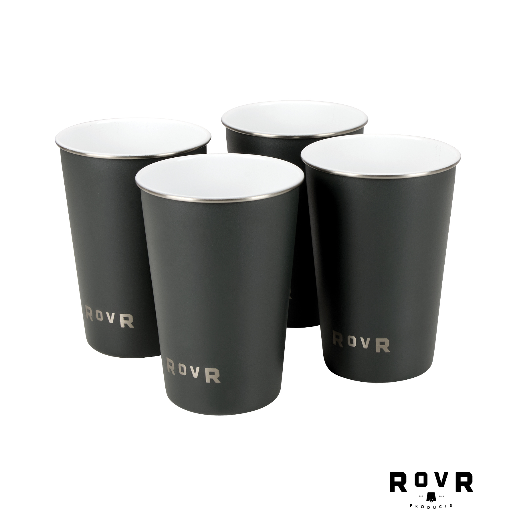 RovR® Pack of 4, 16 oz. Single Wall Beer Pints 9