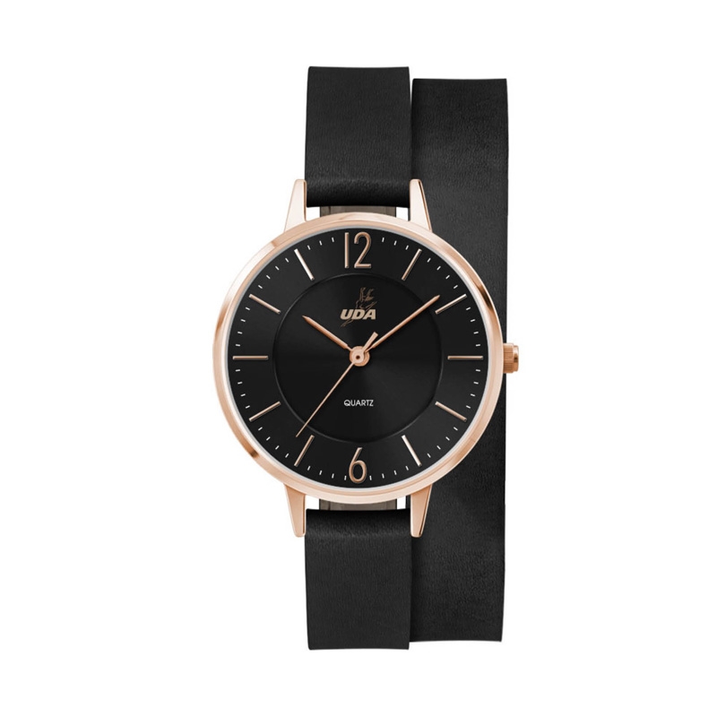 34MM, ROSE GOLD METAL CASE, 3-HAND MVT