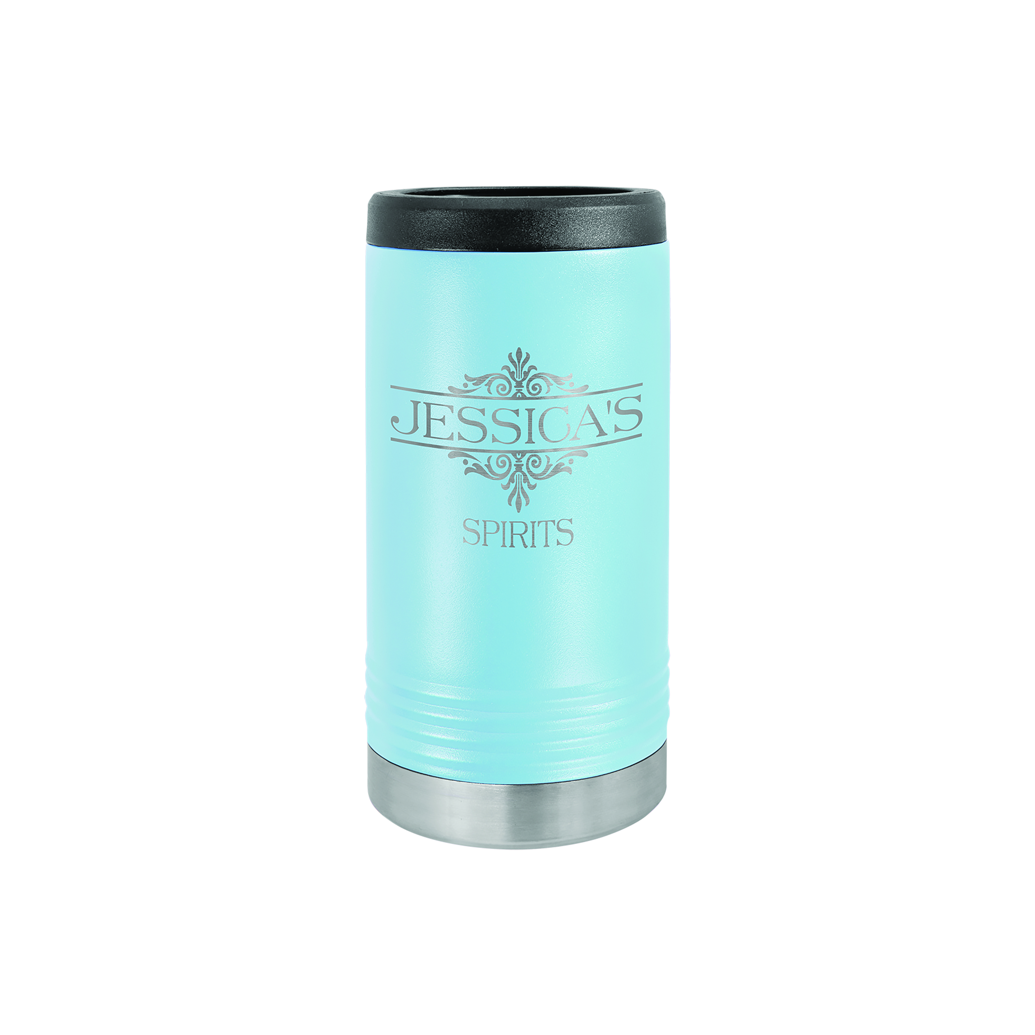 12 Oz. Polar Camel Stainless Steel Slim Can Cooler 40
