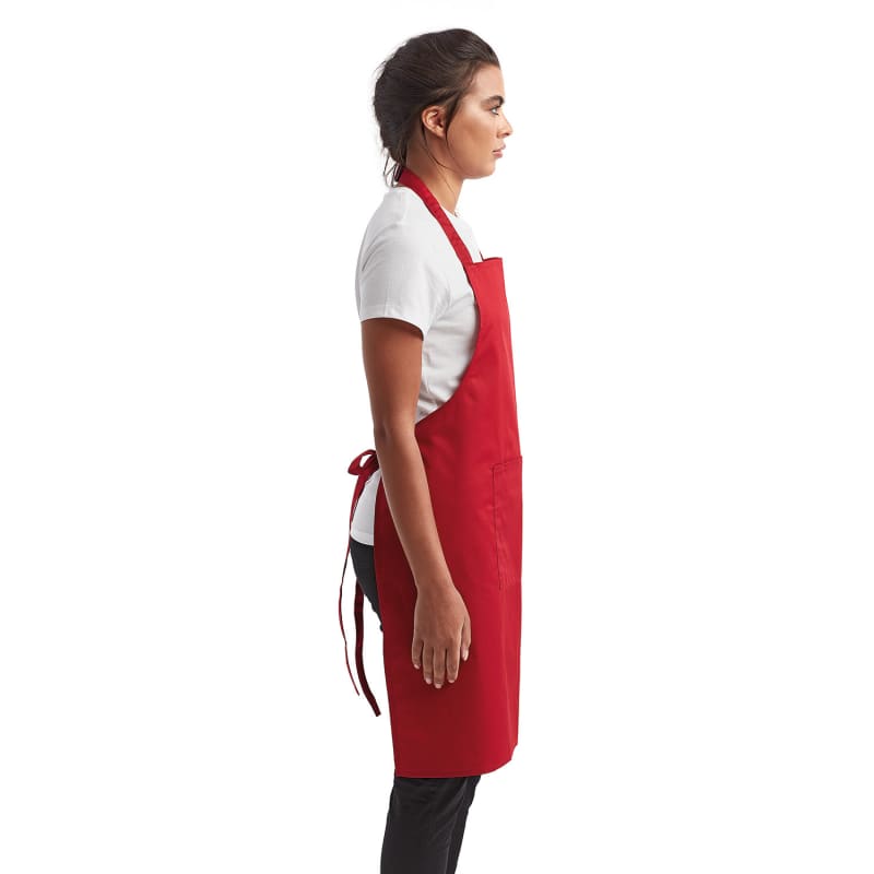 Artisan Collection By Reprime Unisex 'Colours' Recycled Bib Apron With Pocket 104