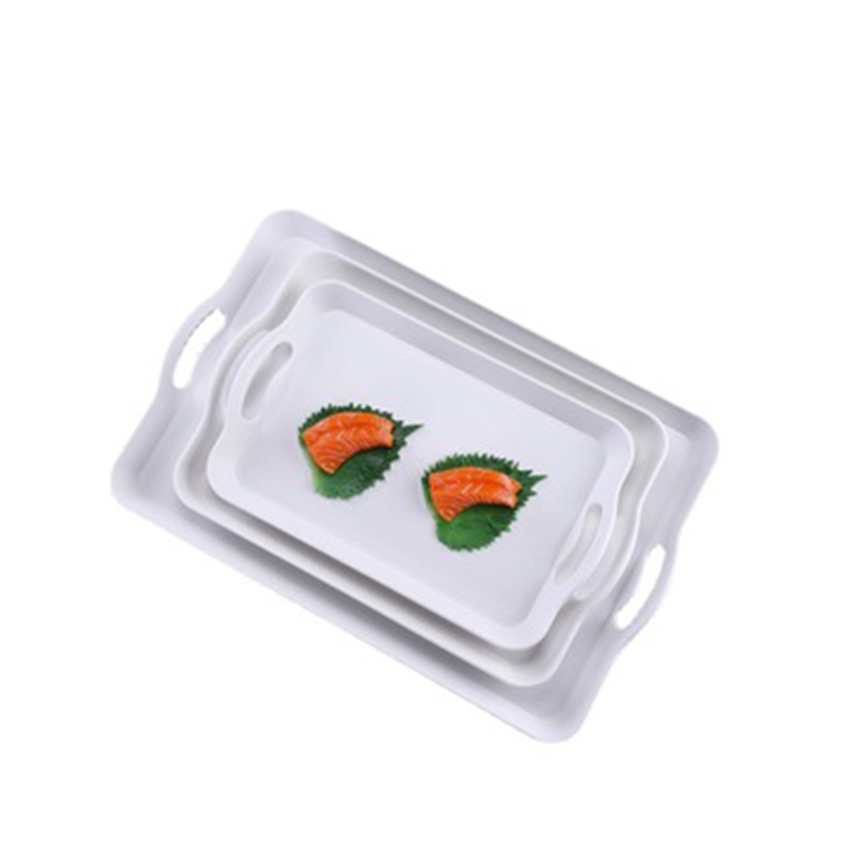 Plastic Tray with Handles 5