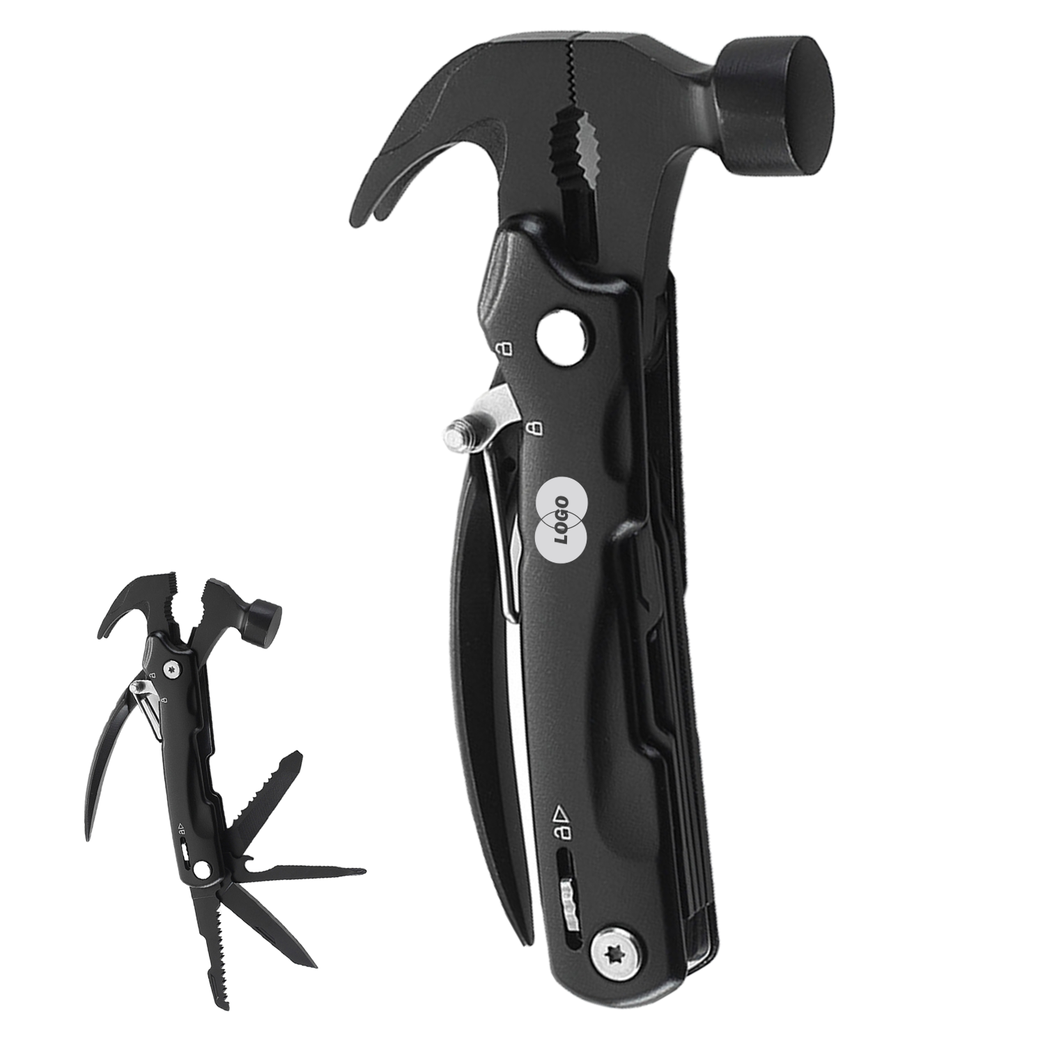 3-in-1 Hammer Tool with Emergency Glass Breaker 2