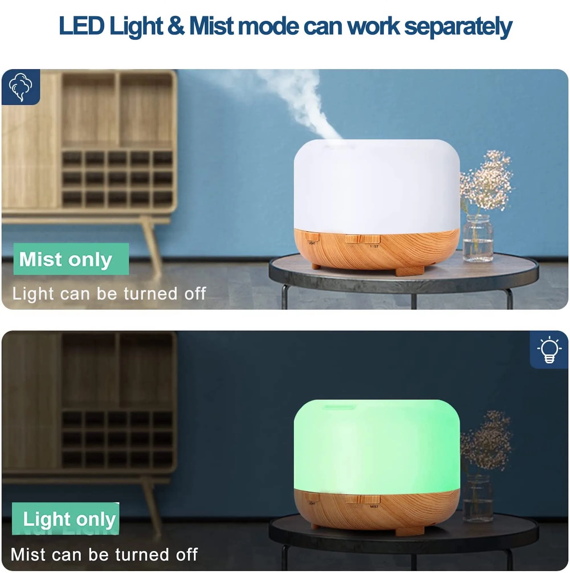 300ML 7 LED Humidifier 1