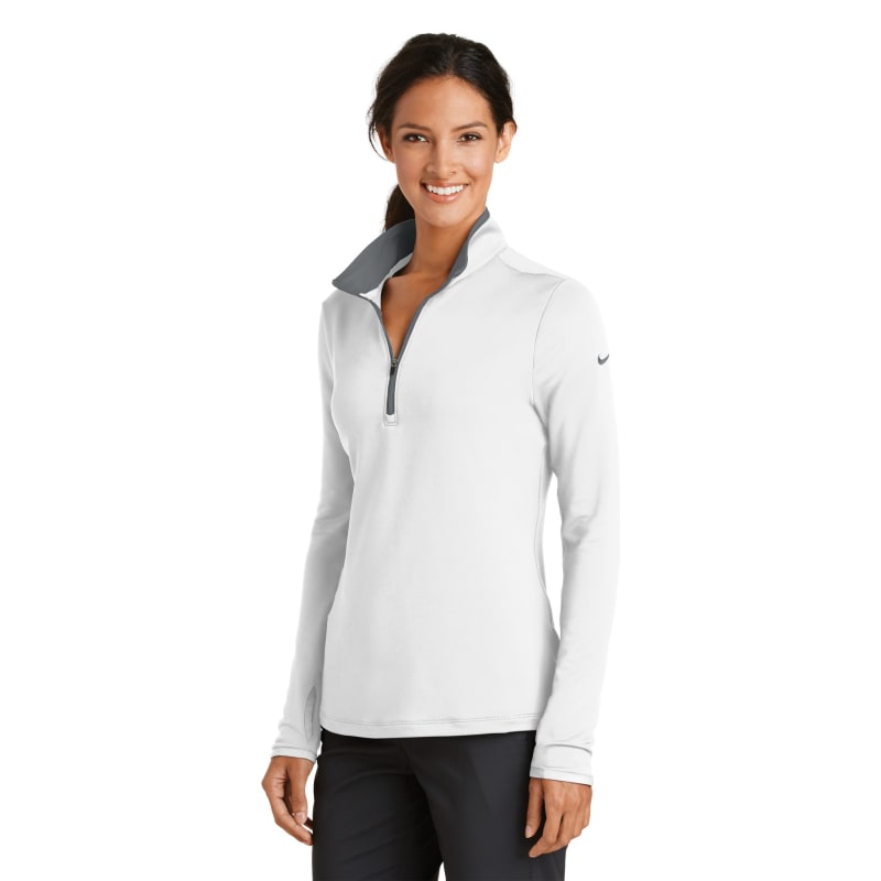 Nike Ladies Dri-FIT Stretch 1/2-Zip Cover-Up. 25