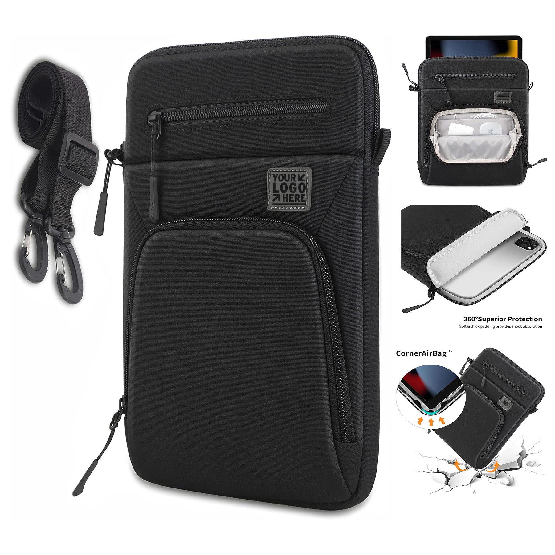 11" pad Pro 10.9" pad Air 4 Microsoft Surface Go Ultimate Protection Portability Tablet Sleeve 1