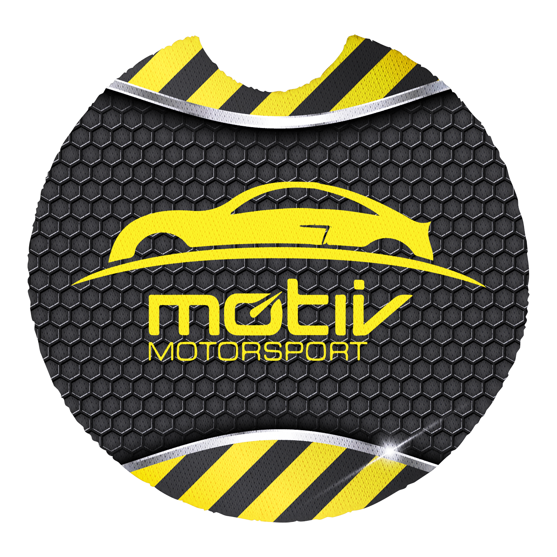 Sublimated Recycled Rubber Car Coaster 6