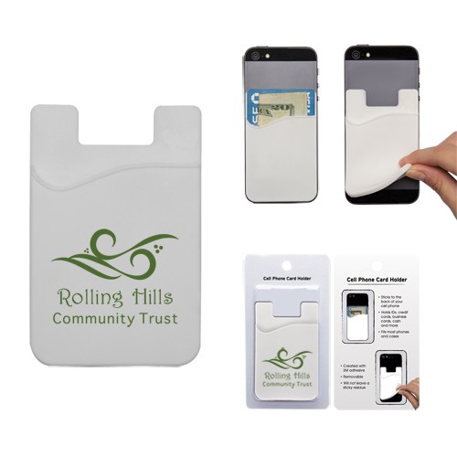 Cell Phone Card Holder w/Packaging 5
