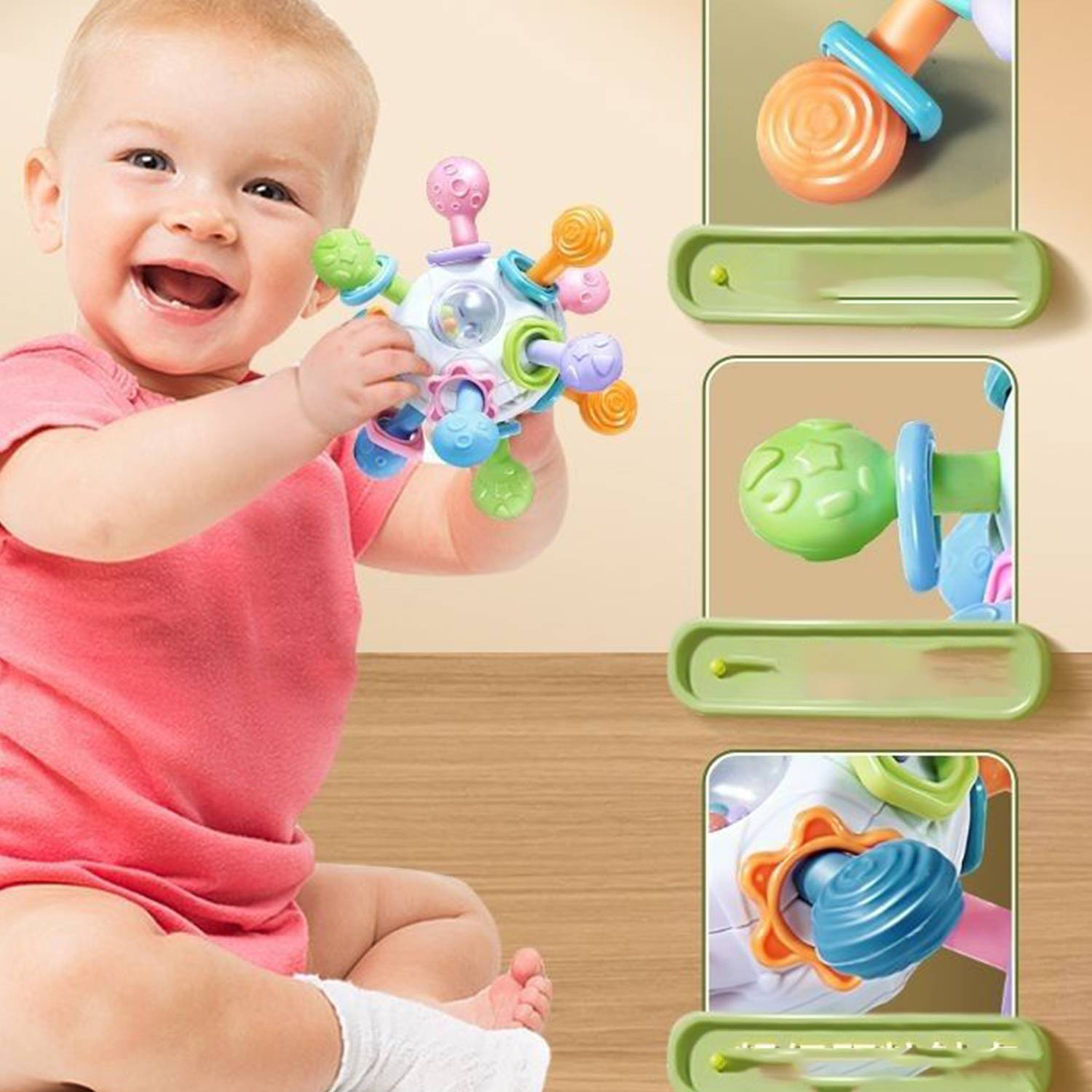 Baby Sensory Teething Toys 4
