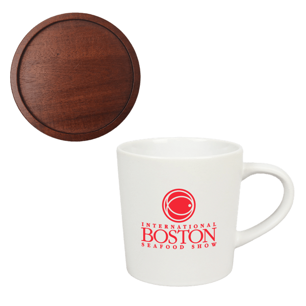 Little Rock 16oz Ceramic with Wood Lid 55