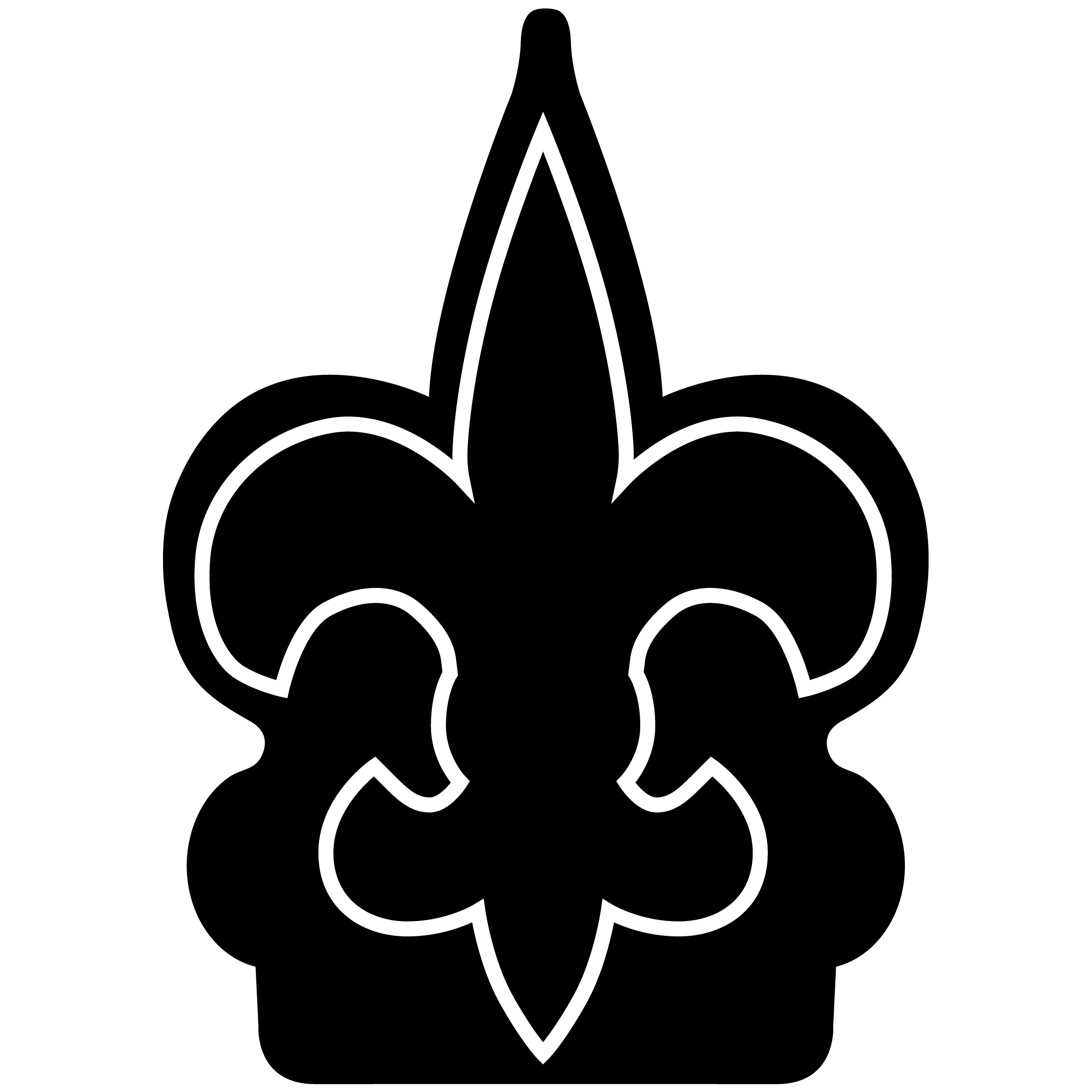 Fleur de Lys Mitt 20