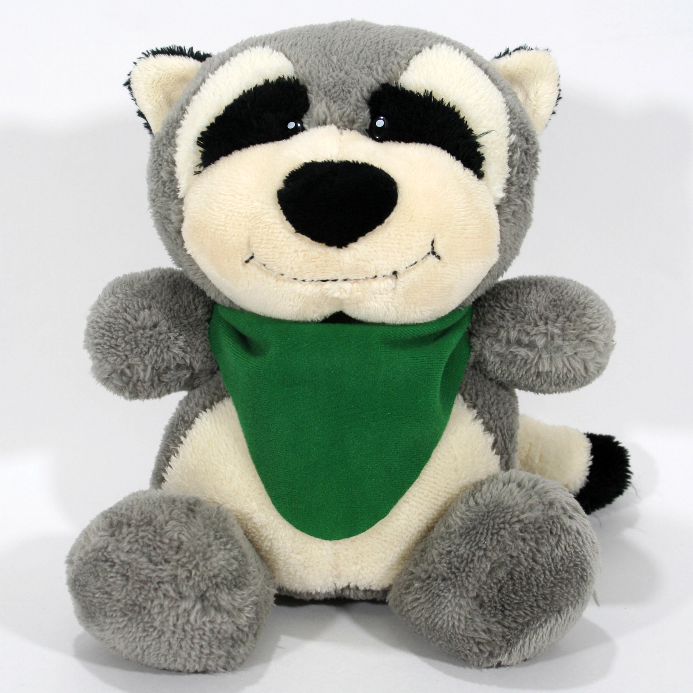 10" Smiling Faces Sitting Raccoon 17