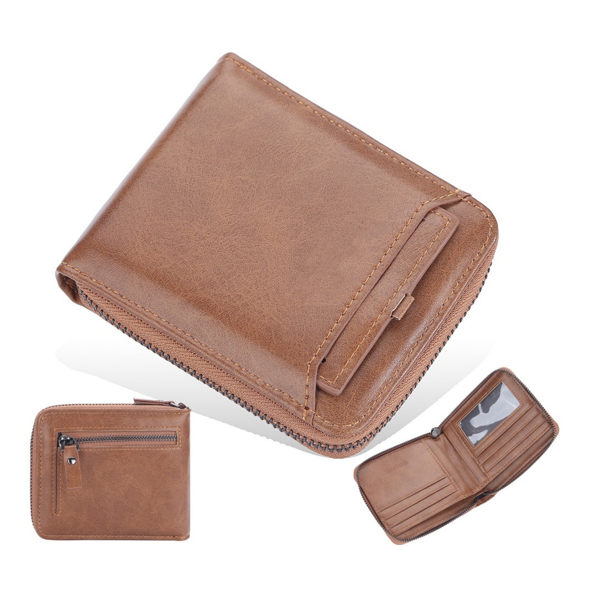 Men's Faux Leather Wallet 5