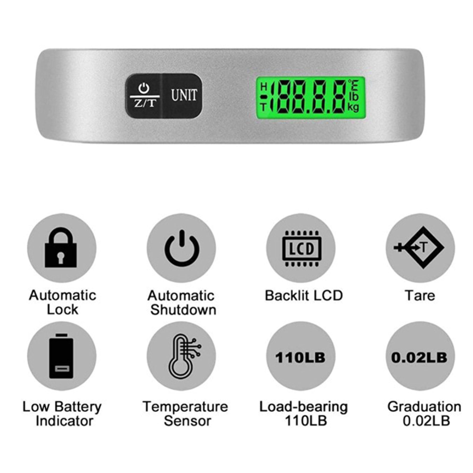 Portable Digital Luggage Scale 5