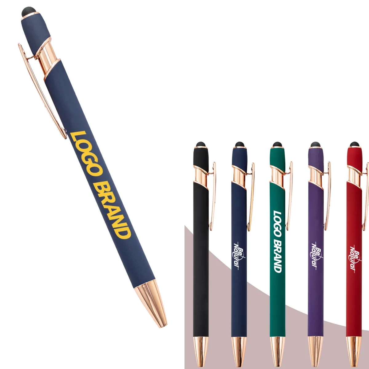 Ink 0.7MM Touchscreen Stylus Ballpoint Pens with Stylus Tip 2