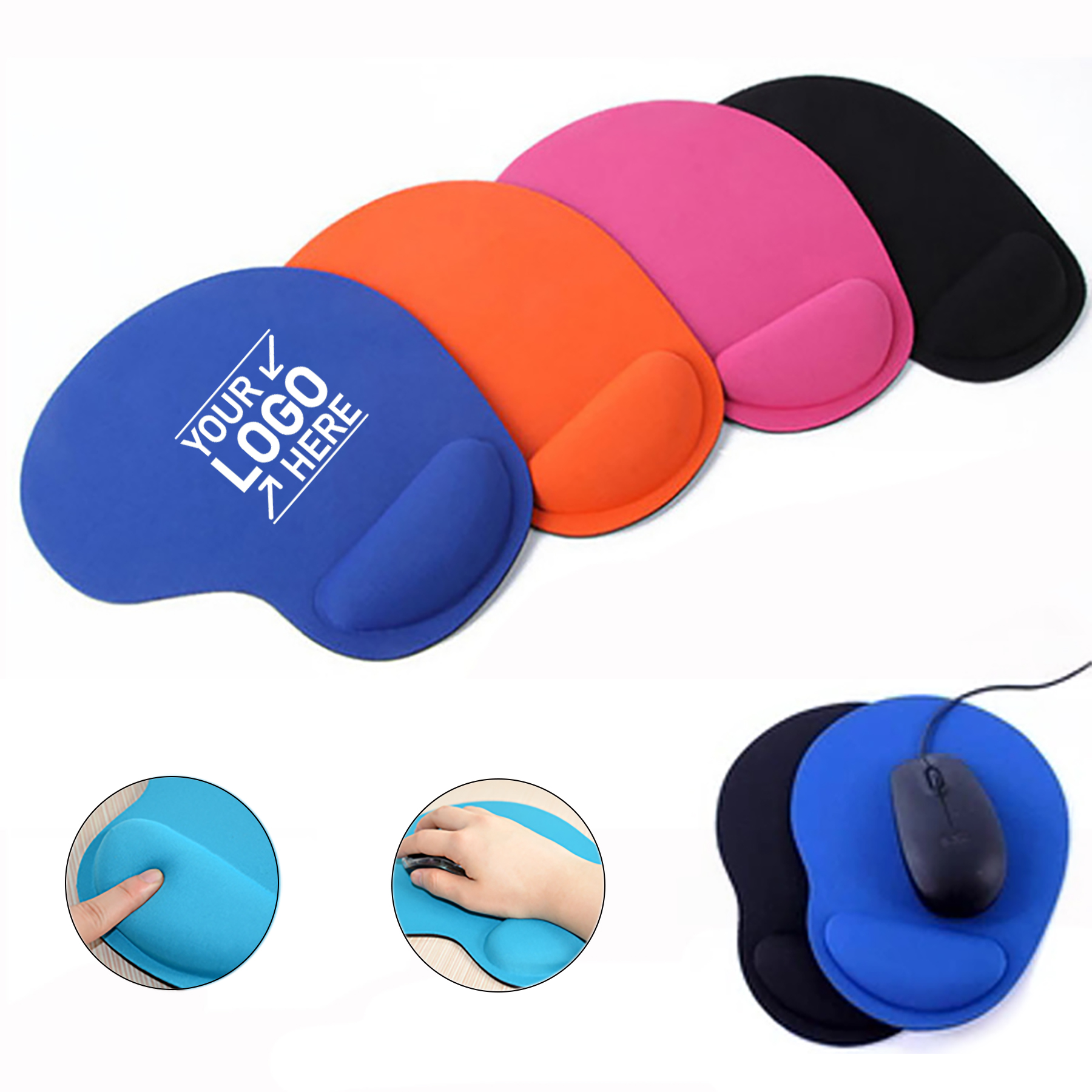 Memory Foam Mouse Pad 2