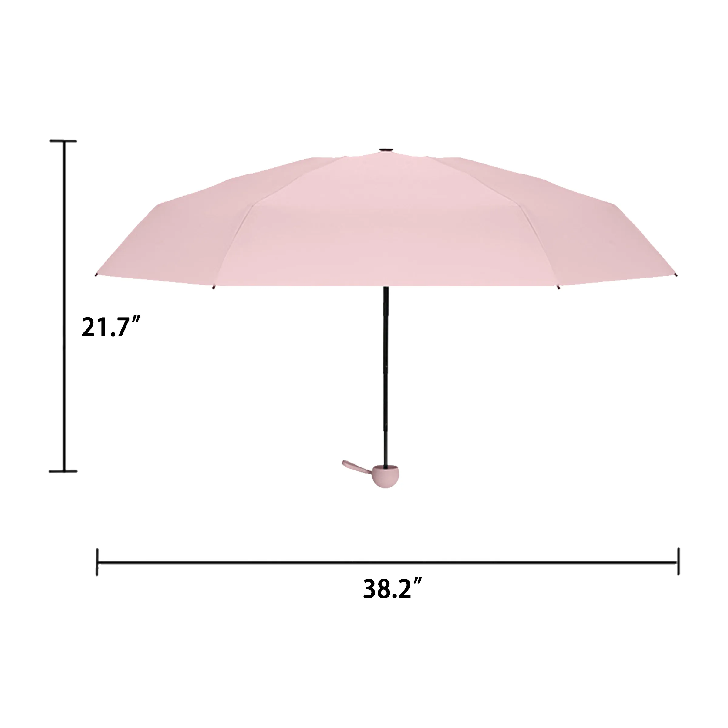 Small Mini capsule Umbrella with Case 2