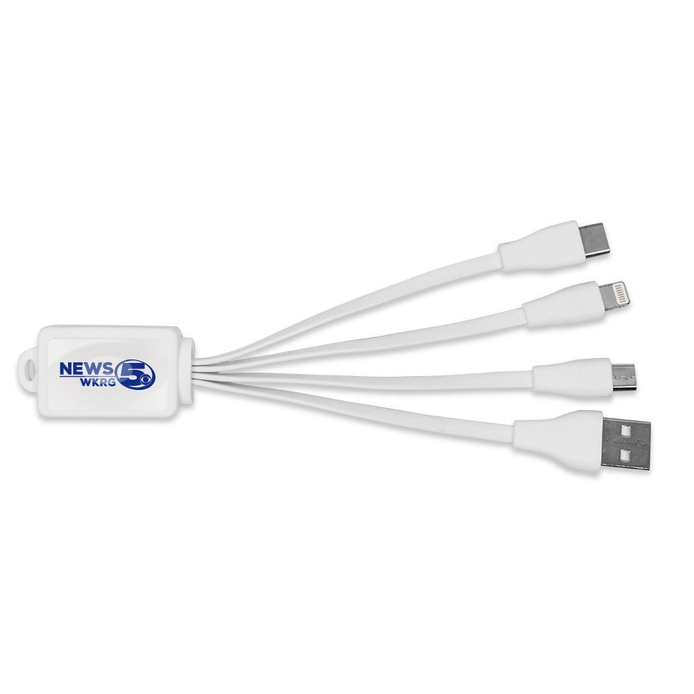 Newberry Dome Logo 5 9" 3 in1 Charging Cables