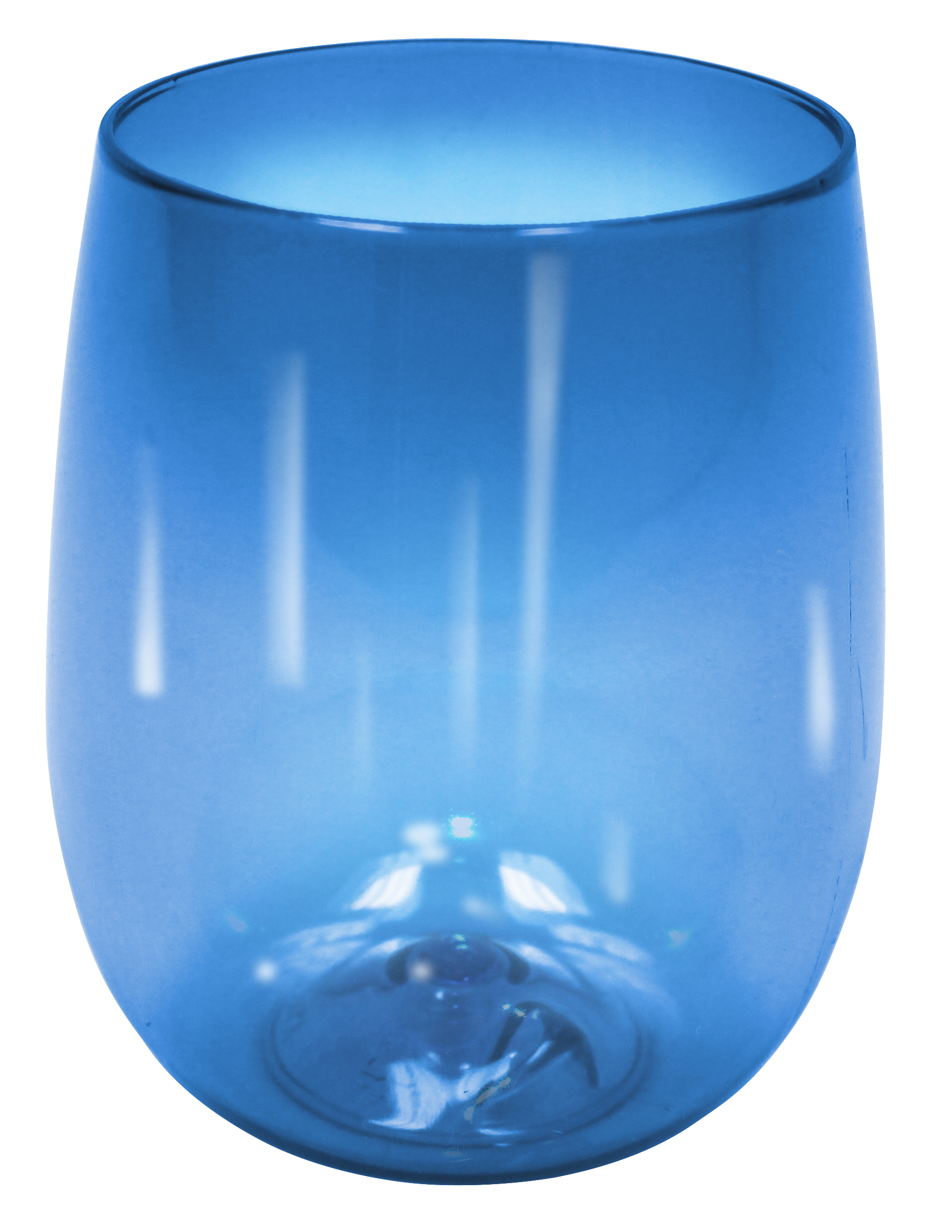 12 oz. Plastic Stemless Wine Glass 3