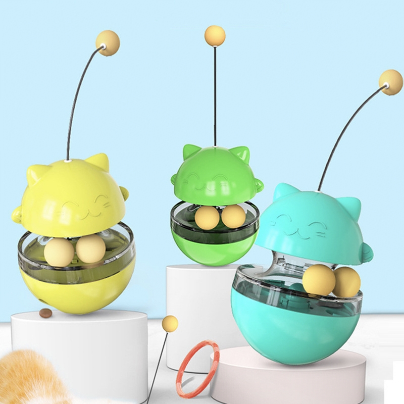 Cat Food Dispenser Treat Toys 2