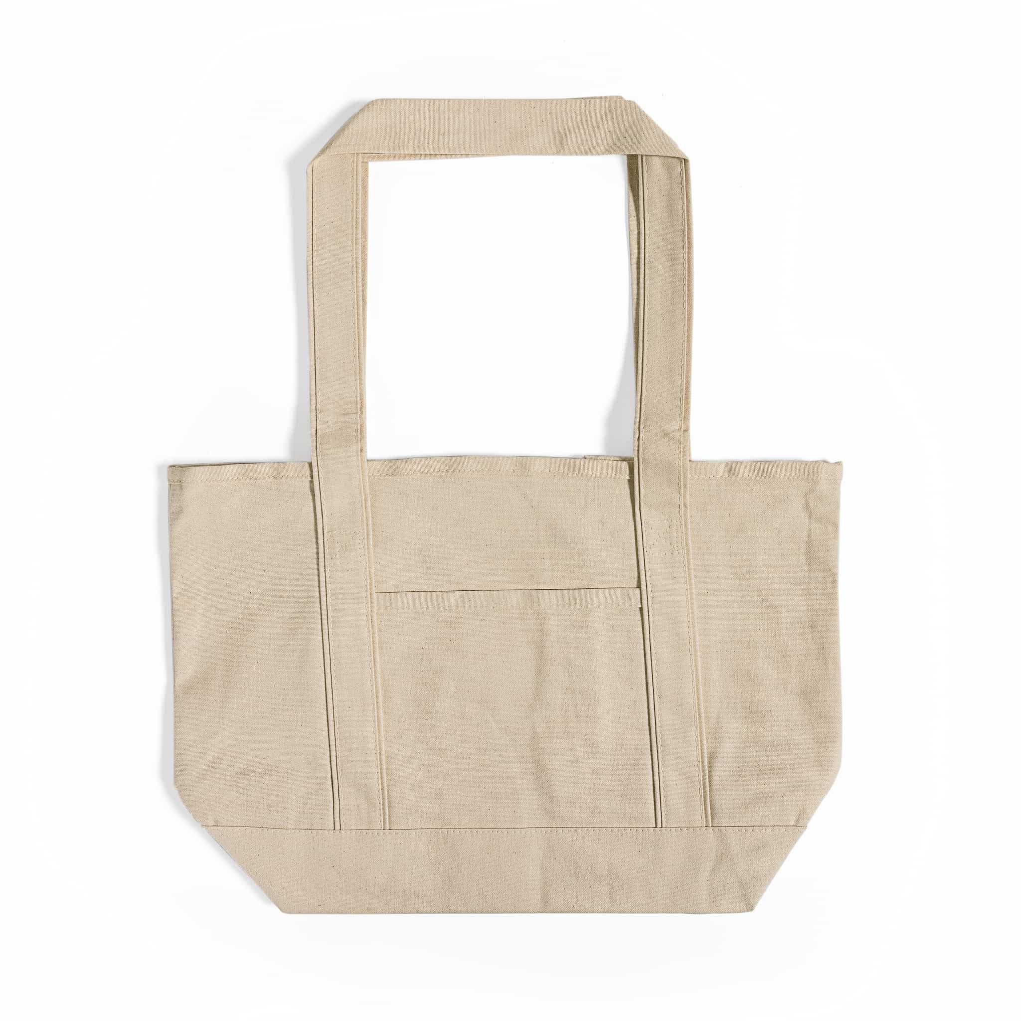 Medium Deluxe Canvas Tote Bag, custom tote bag with logo imprint 21