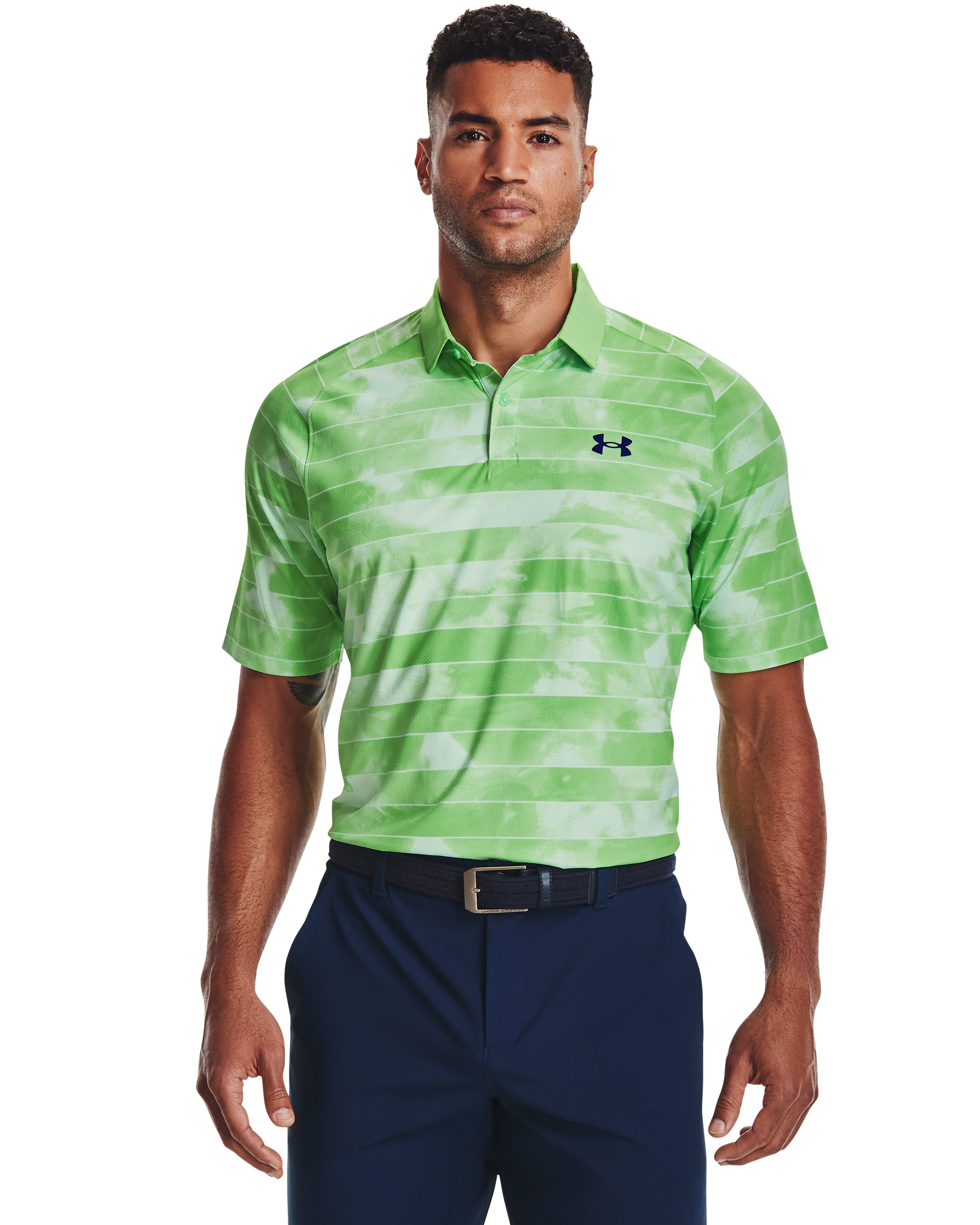 Men's UA Iso-Chill Fog Stripe Polo  2