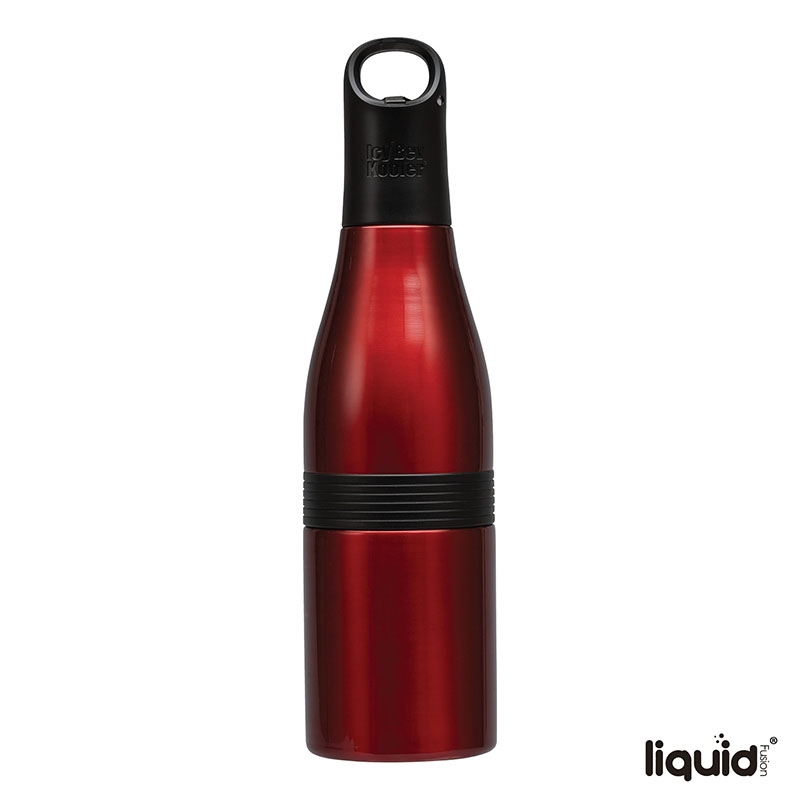 Liquid Fusion® Icy Bev Kooler® 22 oz. 3-In-1 Double Wall Stainless Steel Bottle 18