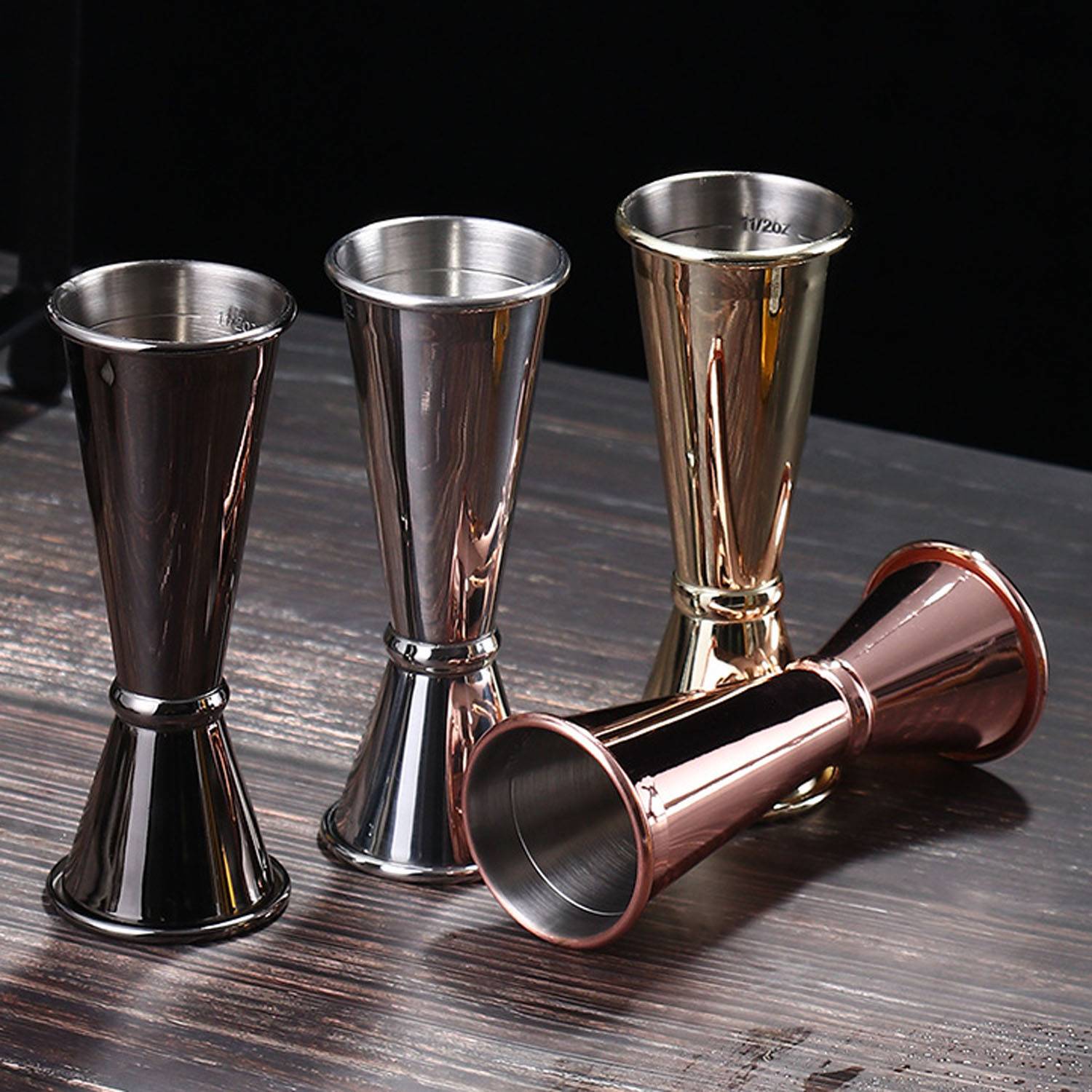 1oz/2oz Stainless Steel Jiggers 3