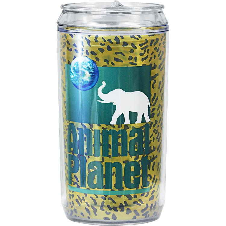 11 Oz. Nova Soda Can Style Acrylic Tumbler Cup w/ VibraPrint Insert 1