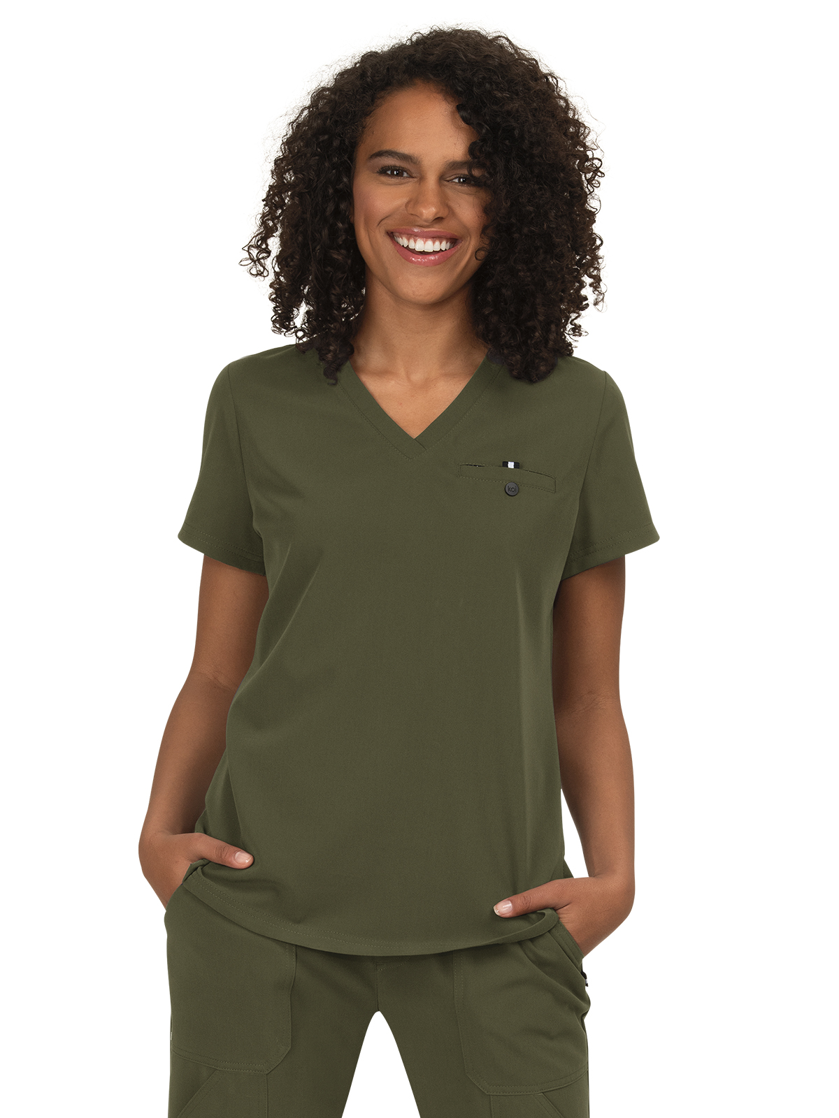 koi - Next Gen - Women's One-Pocket Tuck-In Ready to Work Top 3