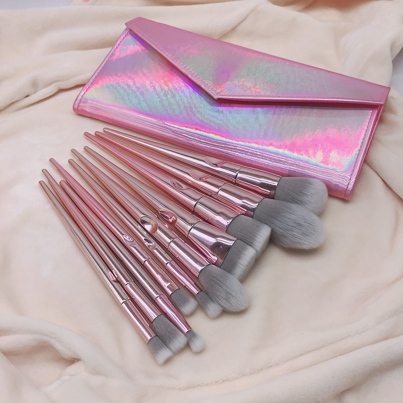 10pcs Makeup Brush Kit 2
